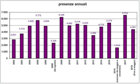 Grafici Presenze