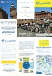 Fiab Comuni Ciclabili2019 Pieghevole 2^Edizione